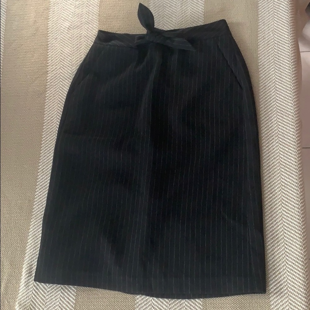 Striped Midi skirt by  Ann Taylor